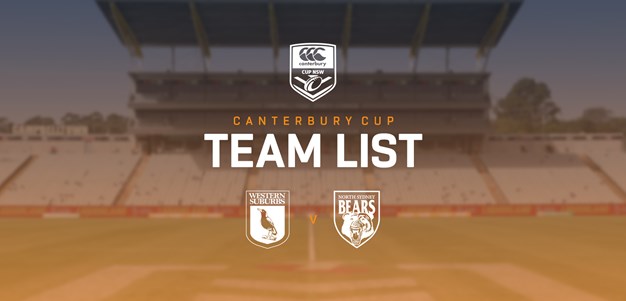 Canterbury Cup Team Announcement: Round 16