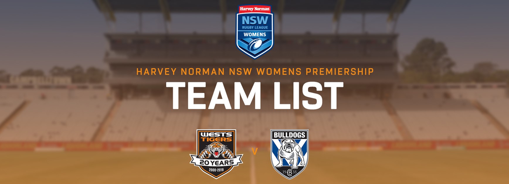 Harvey Norman NSW Women's Premiership Team Announcement: Round 16