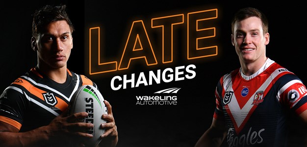NRL Late Changes: Round 16