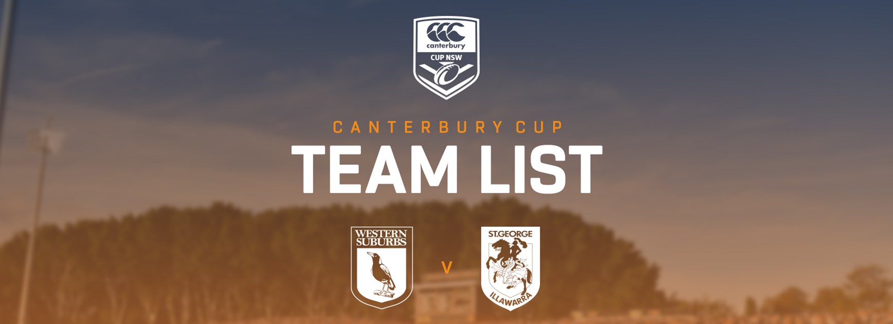 Canterbury Cup Team Announcement: Round 18