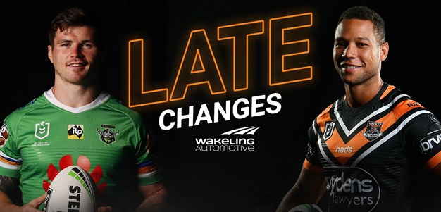 NRL Late Changes: Round 18