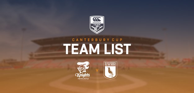 Canterbury Cup Team Announcement: Round 19