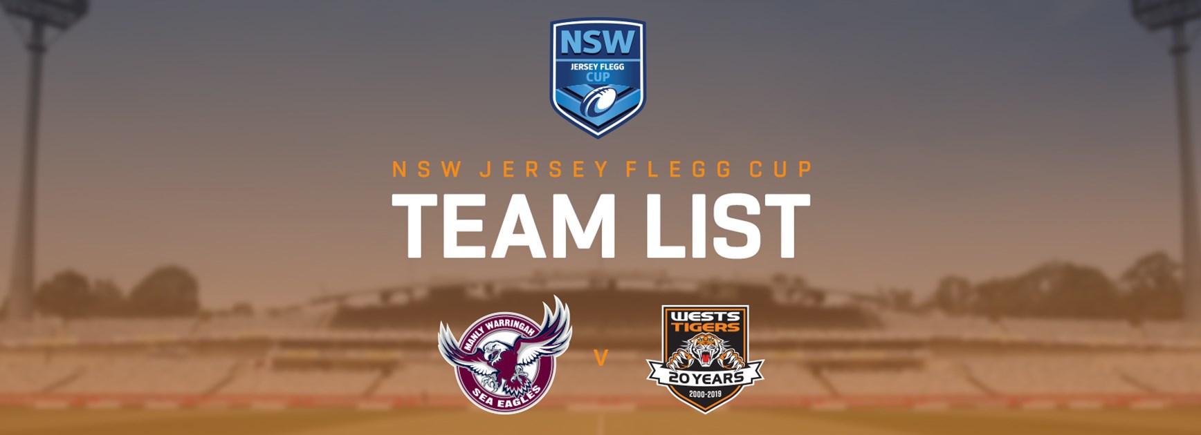 Jersey Flegg Team Announcement: Round 20