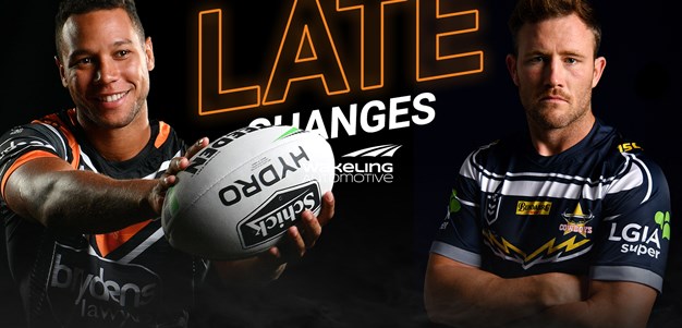 NRL Late Changes: Round 20