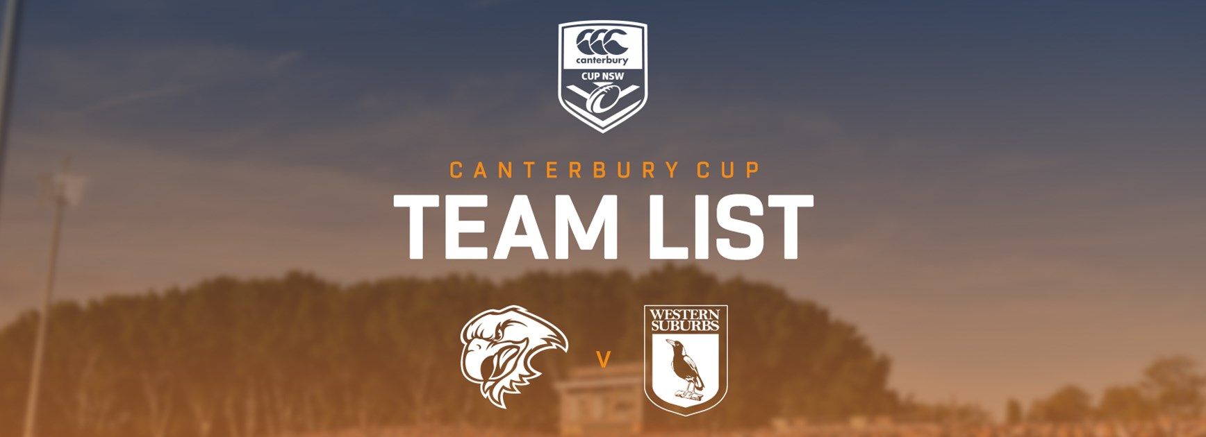 Canterbury Cup Team Announcement: Round 21