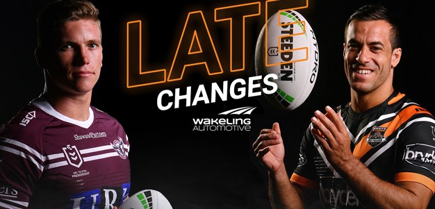 NRL Late Changes: Round 22