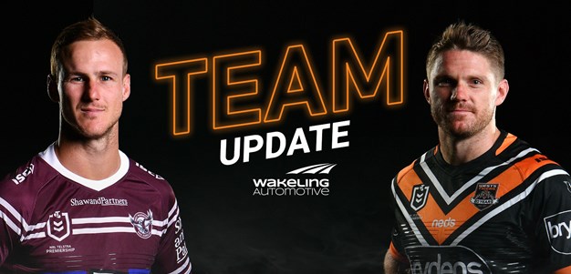 NRL Team Update: Round 22