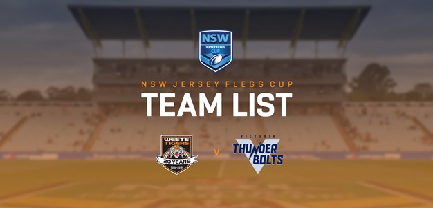 Jersey Flegg Team Announcement: Round 23