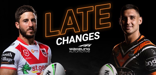 NRL Late Changes: Round 24