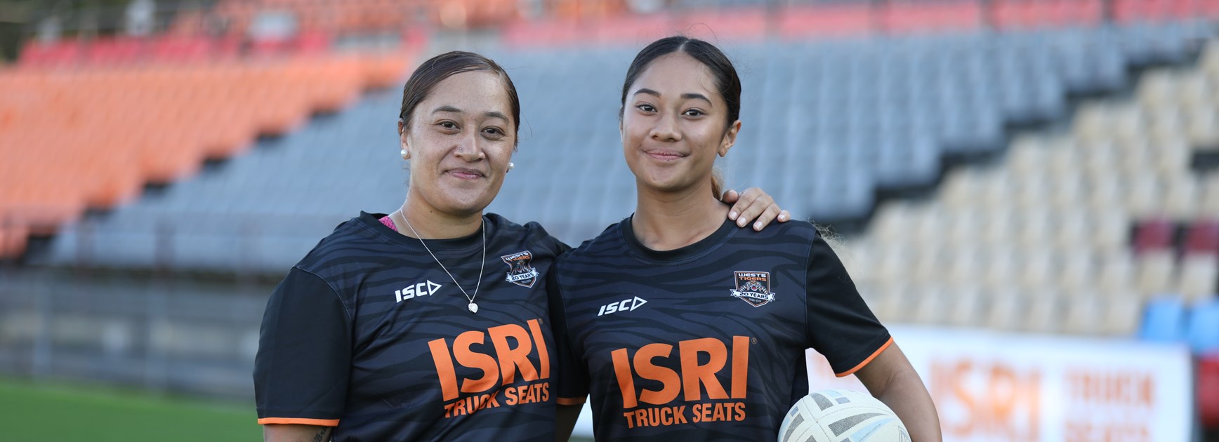 The mother-daughter duo breaking new ground at Wests Tigers