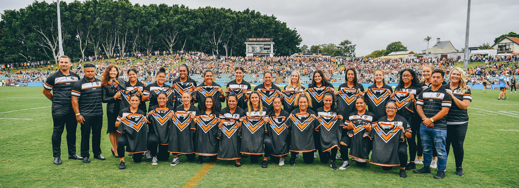 Wests Tigers unveil Harvey Norman NSW Women's Premiership team