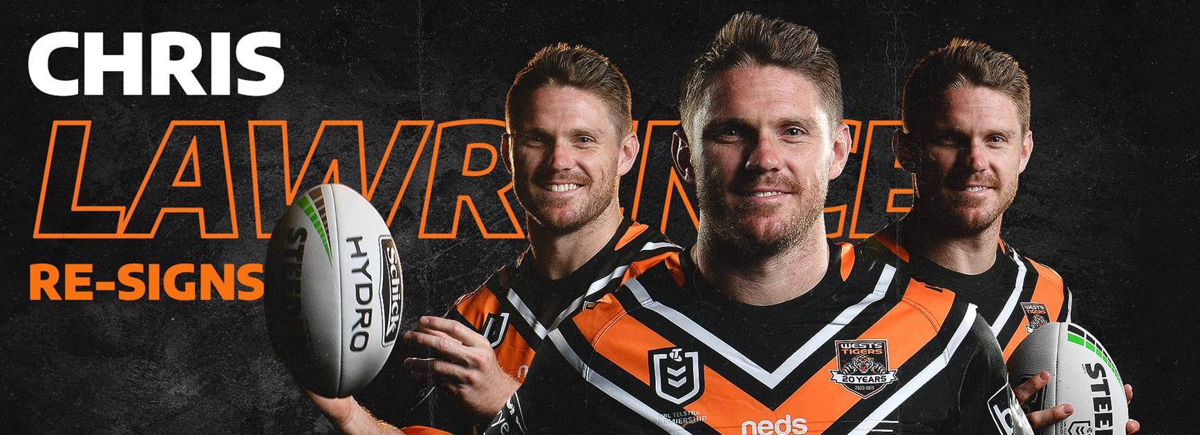 Wests Tigers re-sign Chris Lawrence