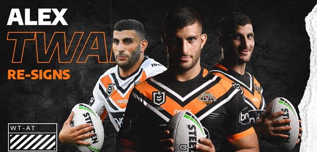 Wests Tigers re-sign Alex Twal