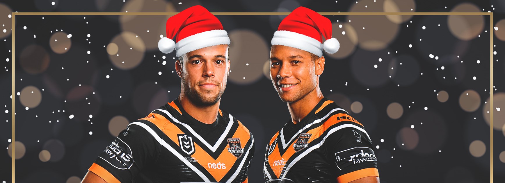 Happy Holidays from Wests Tigers