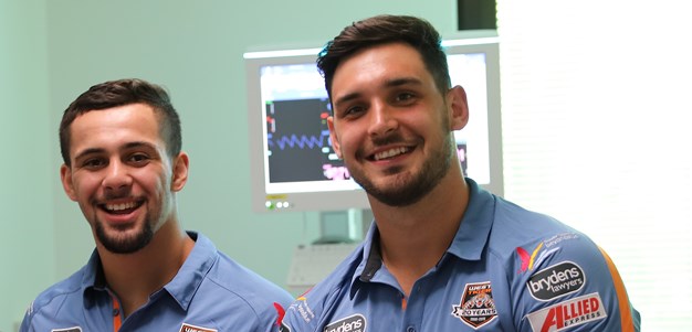 Aloiai and Matterson named Wests Tigers Voice Against Violence Advocates