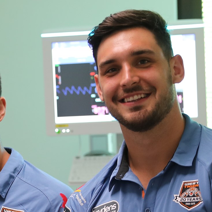 Aloiai and Matterson named Wests Tigers Voice Against Violence Advocates
