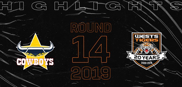 2019 Match Highlights: Rd.14, Cowboys vs. Wests Tigers