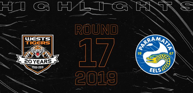 2019 Match Highlights: Rd.17, Wests Tigers vs. Eels