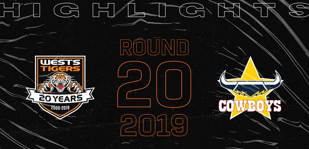 2019 Match Highlights: Rd.20, Wests Tigers vs. Cowboys