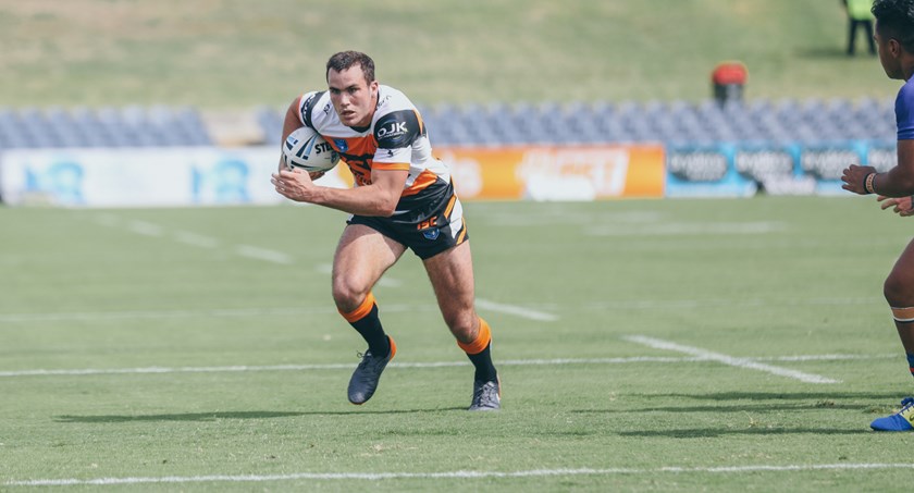 Wests Tigers winger Liam Scolari