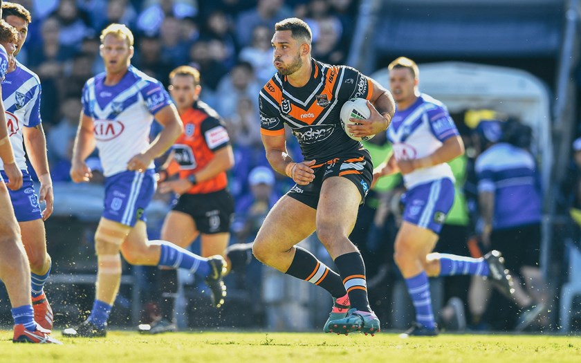 Wests Tigers forward Ryan Matterson