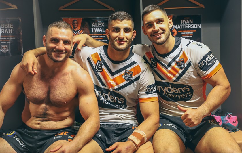 Robbie Farah, Alex Twal and Ryan Matterson