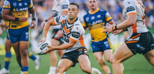 Eels pile on points to down Wests Tigers in Bankwest opener