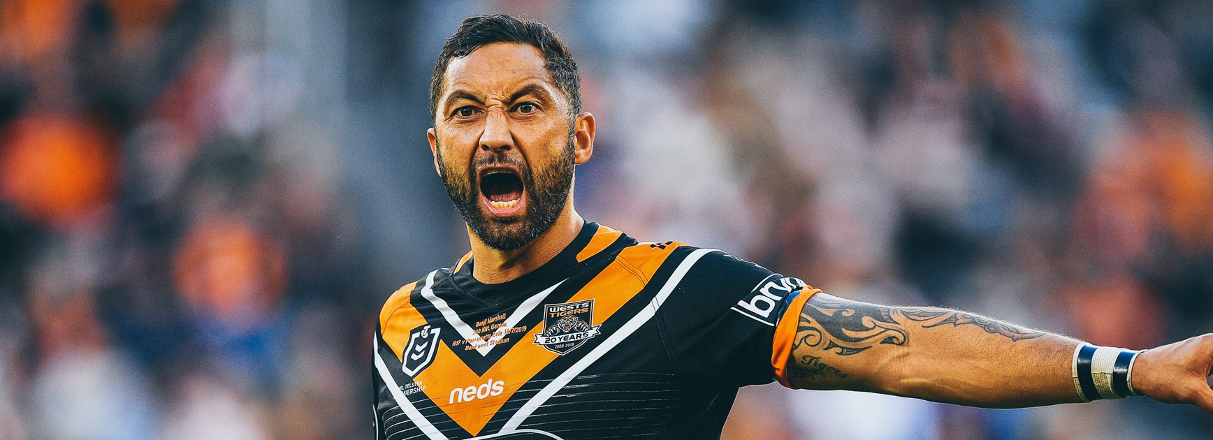 Wests Tigers go down to Eels in Benji's milestone