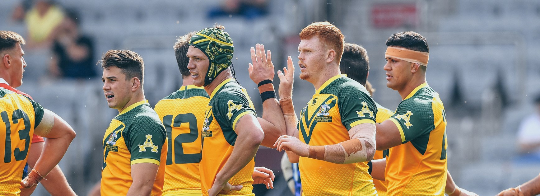 Junior Kangaroos pile on a dozen tries in France demolition