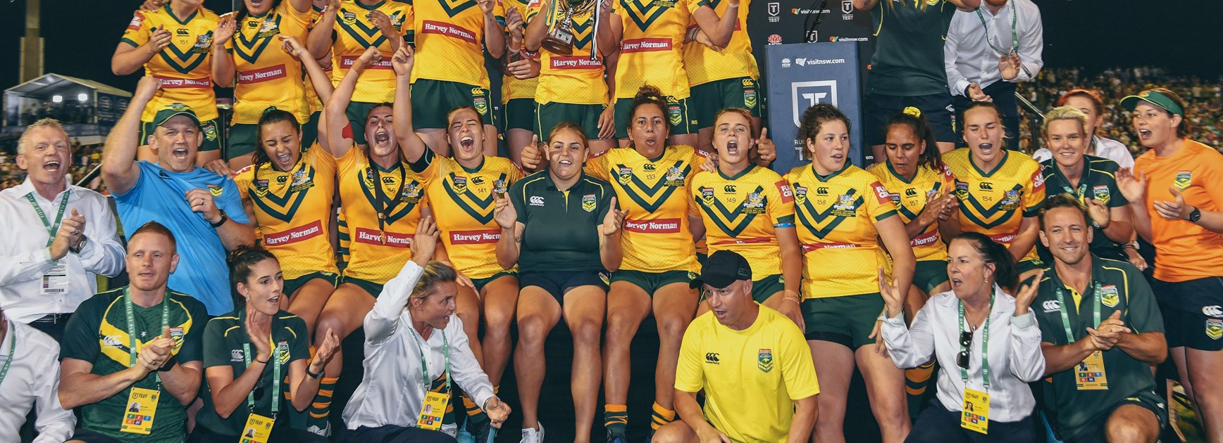 Jillaroos bounce back from Nines defeat to thump Kiwi Ferns