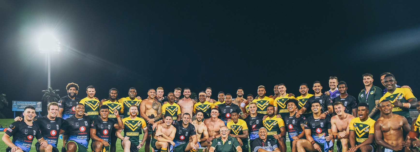 PM's XIII in 11-try romp over Fiji counterparts