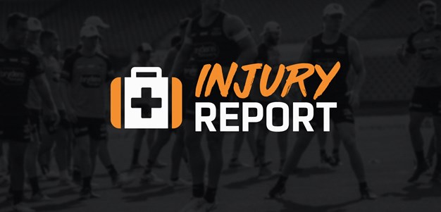 Wests Tigers Injury Report: Round 1