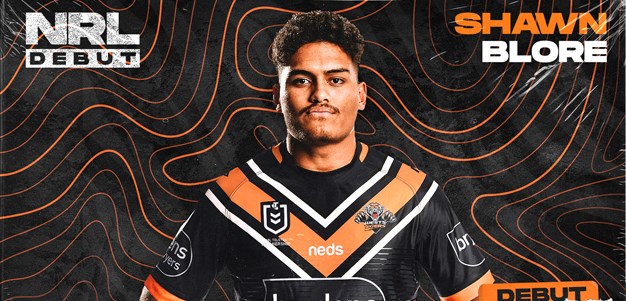 Shawn Blore to make NRL debut