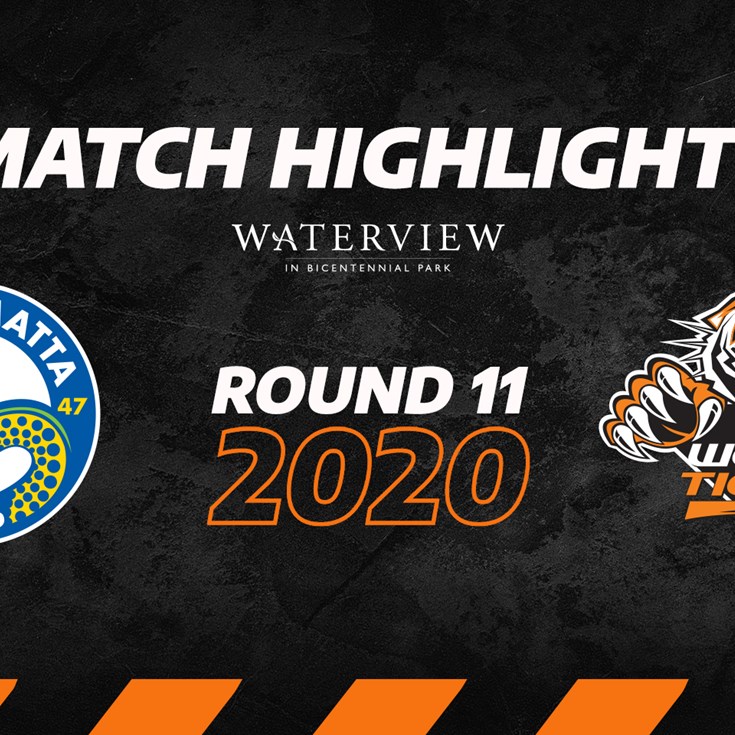 2020 Match Highlights: Rd.11, Eels vs. Wests Tigers
