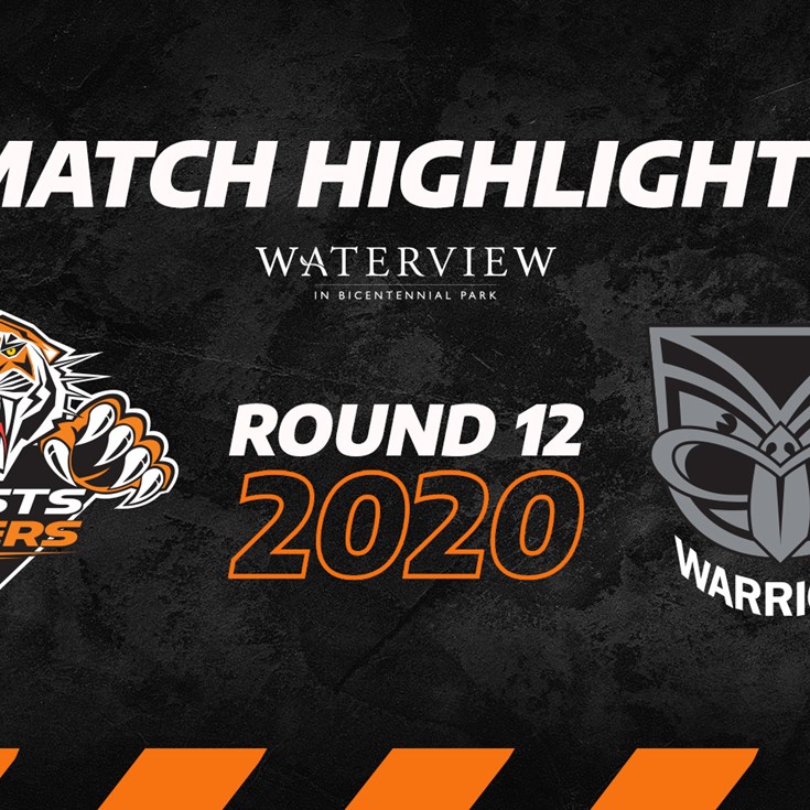2020 Match Highlights: Rd.12, Wests Tigers vs. Warriors