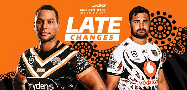 NRL Late Changes: Round 12