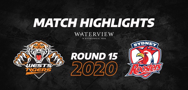 2020 Match Highlights: Rd.15, Wests Tigers vs. Roosters