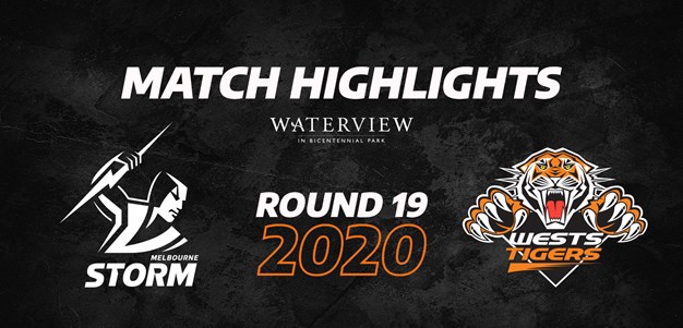 2020 Match Highlights: Rd.19, Storm vs. Wests Tigers