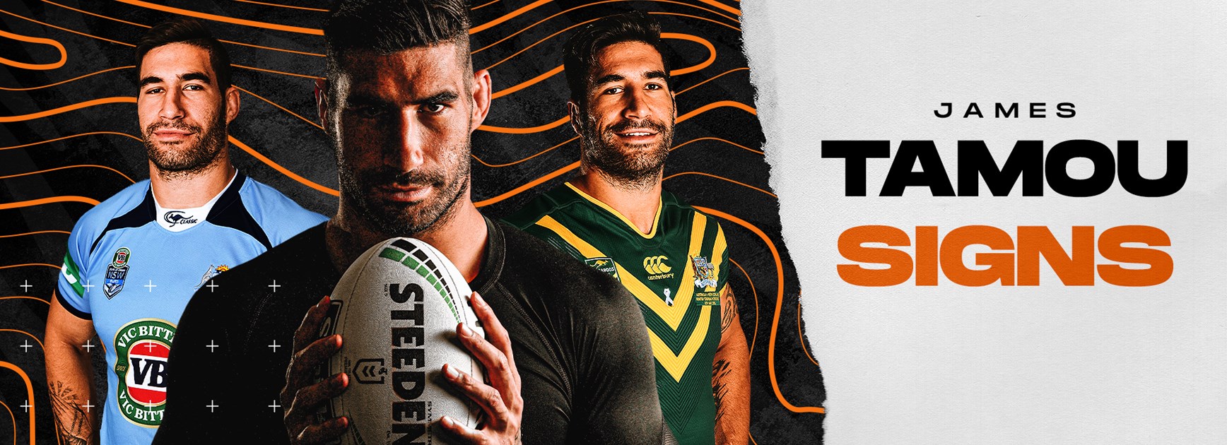 Wests Tigers sign James Tamou