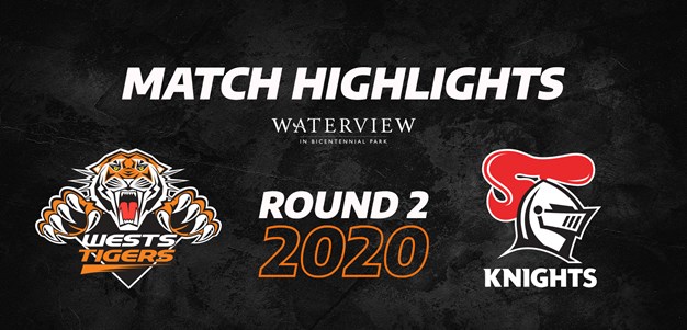 2020 Match Highlights: Rd.2, Wests Tigers vs. Knights