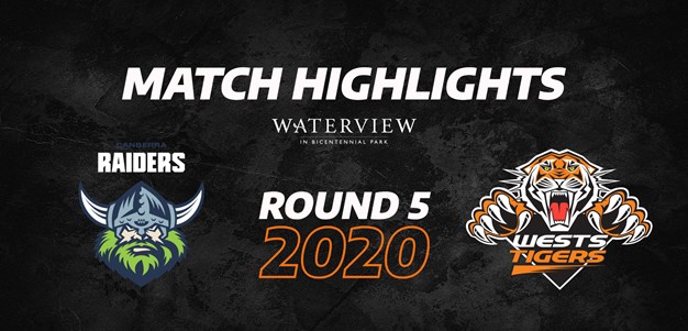 2020 Match Highlights: Rd.5, Wests Tigers vs. Raiders