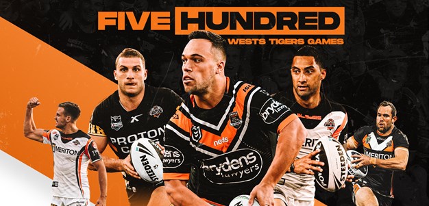Wests Tigers to play 500th game