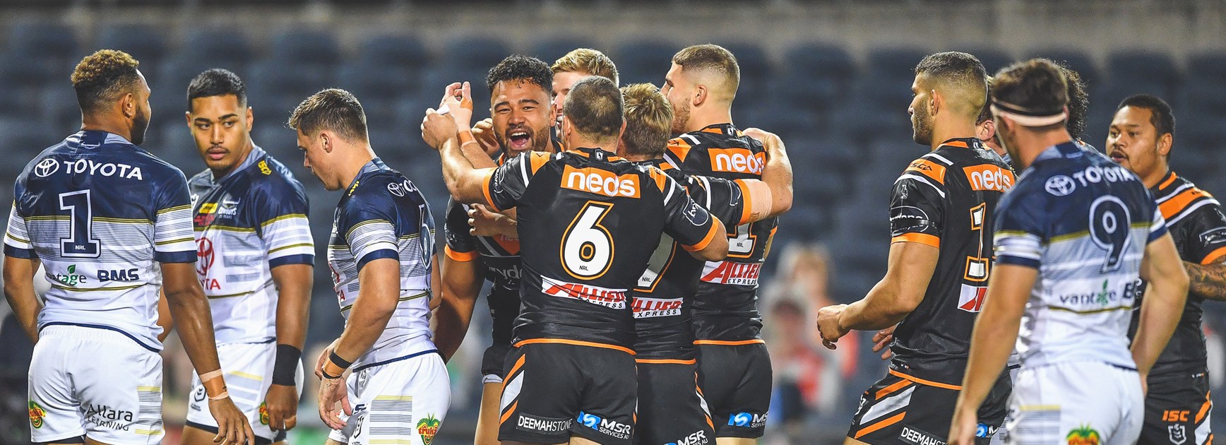 Wests Tigers start fast to blow away Cowboys