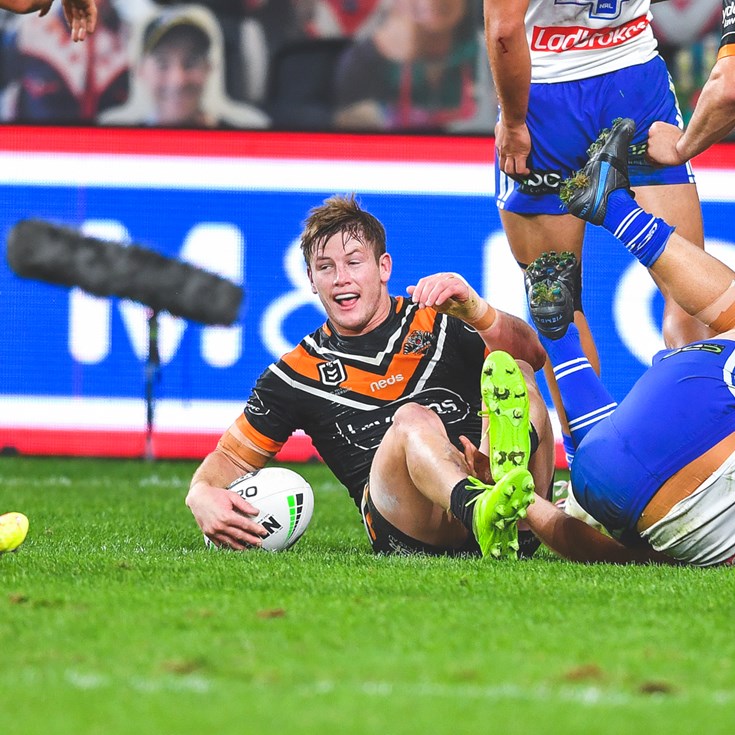 Grant starts it and finishes it for Wests Tigers