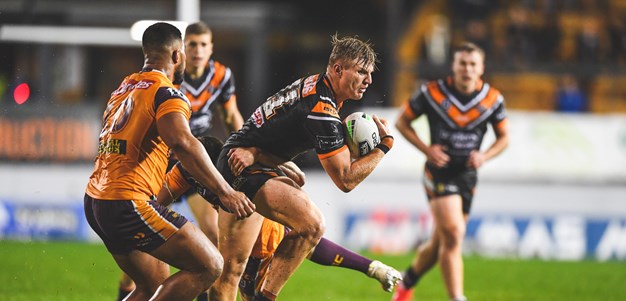 Wests Tigers continue dominance early with try to Garner