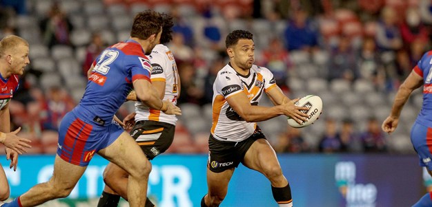 Wests Tigers downed on milestone night in Newcastle