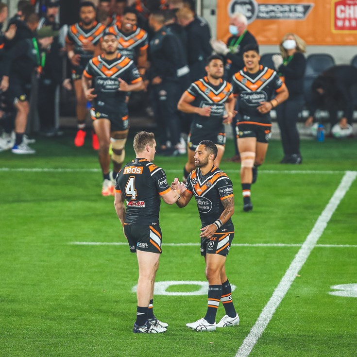 Eels down Wests Tigers in rollercoaster match
