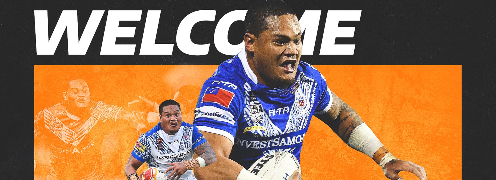 Joseph Leilua joins Wests Tigers