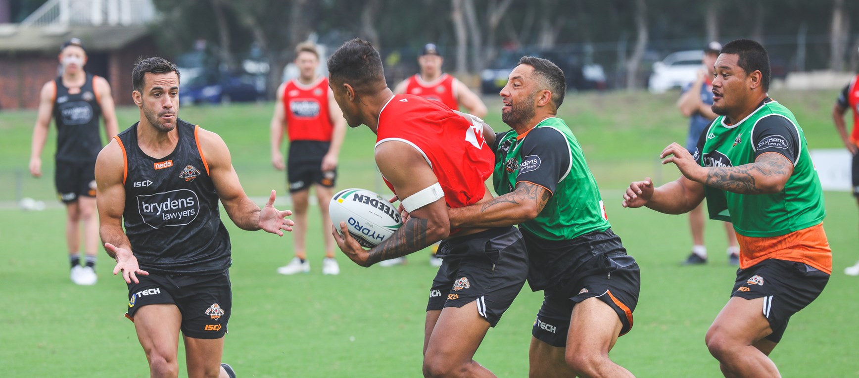 Silky skills on show at training!