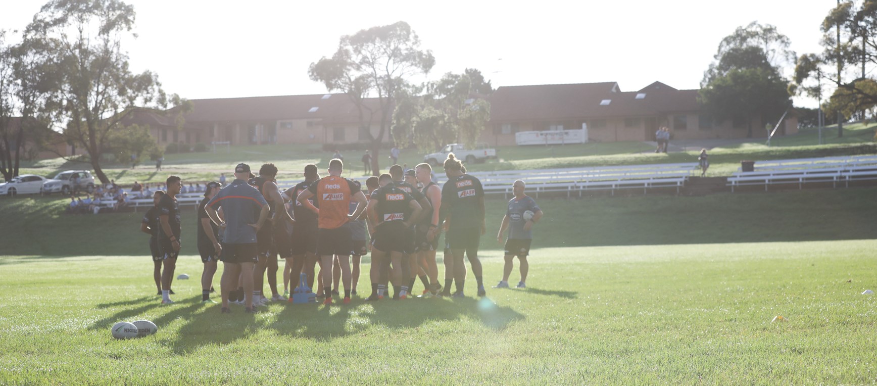 Nines training at St. Gregory's College Campbelltown